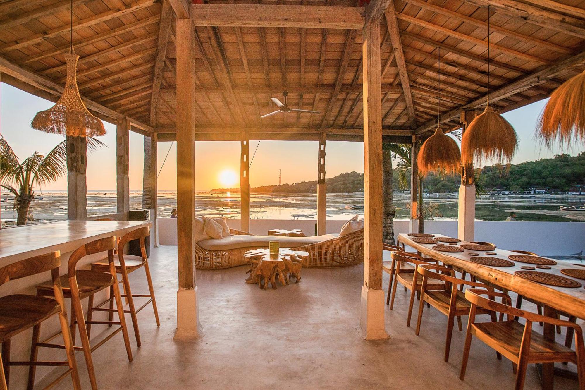 Sunset House Ceningan, 10 Person Beachview Private Villa Lembongan Exterior foto